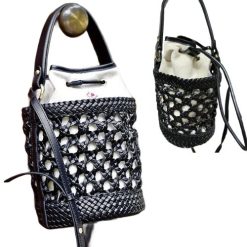 Sac à main sceau tissé