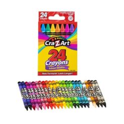 Alternative view of Crayon de 24 Couleurs Non Toxiques CRAZ Art
