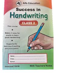 Livre d'écriture Success in Handwriting CLASS 2