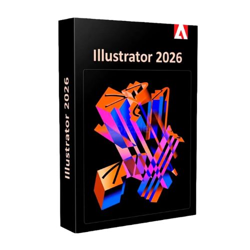Logiciel de création graphique vectorielle Adobe Illustrator 2026