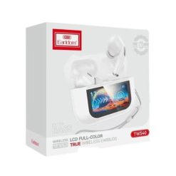 Écouteurs sans fil Earldom TWS40 avec réduction de bruit active, affichage numérique et Bluetooth 5.3