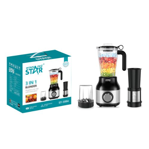 Mixeur-Extracteur 3-en-1 ST-5994 Winning Star Haute Performance