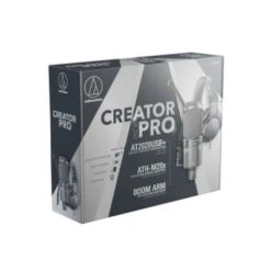 Pack d'enregistrement tout-en-un Audio Technica Creator Pro complet pour la création de contenu