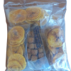 Paquets de 5 friandises double saveurs plantains, croquets de 35g