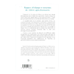 Alternative view of Rapport D'Echange et Mutation des Filières Agroalimentaires: Modes de Coordination dans la Filière d'Huile d'Olive Tunisienne