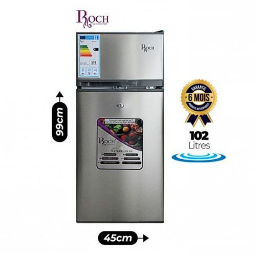 Mini-Réfrigérateur ROCH 125DT-J à double battant 102L garantie 6mois 1an SAV