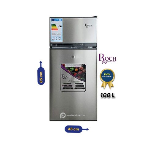Mini-Réfrigérateur ROCH 125DT-J à double battant 100L garantie 6 mois 1an SAV