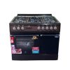 Cuisinière à Gaz Eurolux F9E50G1-TDF 5 Foyers 60 x 90cm Et Grand Four Garantie 6 Mois