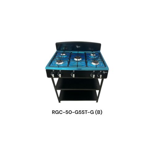 Cuisinière ROCH, RGC-50G5ST-G (B), 5 bruleurs, 50 x 50cm, garantie 6 mois, SAV 1an