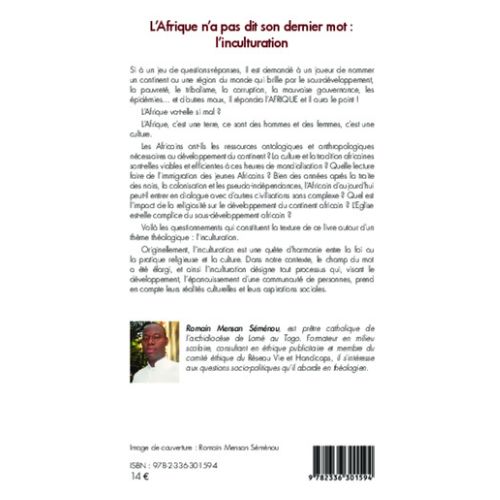 L’Afrique N’a Pas Dit Son Dernier Mot : L’inculturation – Image 2