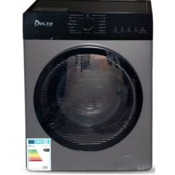 Machine à laver automatique Delta, avec chargement frontal, DL-WM-1208-G-J, 8kg Garantie 6 mois