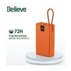Powerbank Believe, 20000 Amh, 22.5W