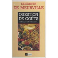 Question de Goûts : Les Bons Produits et les Autres