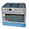 Cuisinière Eurolux full option, grand four, 60*90, 5 bruleurs, garantie 6mois