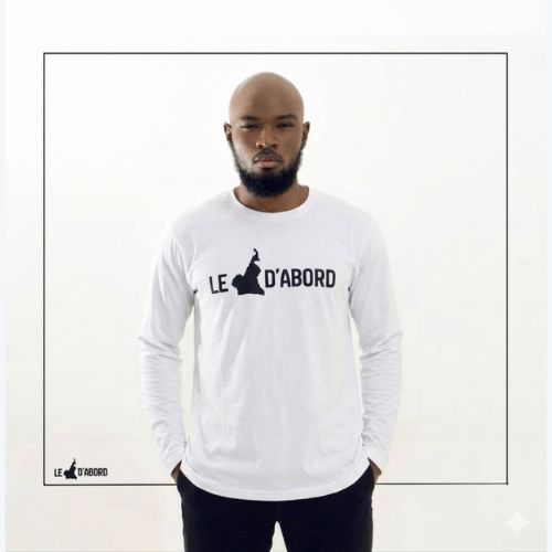 T-shirt Longue Manche "Le Cameroun d'abord" – Image 2