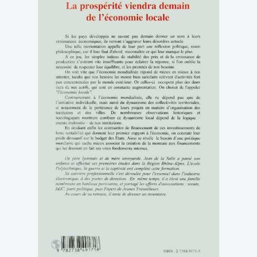 La Prospérité viendra demain de l'économie locale – Image 2