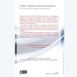 Alternative view of LA SADC : INTÉGRATION ÉCONOMIQUE ET PRÉREQUIS