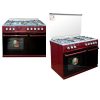 Cuisinière Eurolux, petit four, 60*90, 5 bruleurs, garantie 6mois