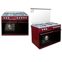 Cuisinière Eurolux, petit four, 60*90, 5 bruleurs, garantie 6mois