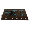 Plaque à gaz encastrable Cobra, KA032, 05 foyers, 60*90cm, garantie 6mois
