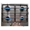 Plaque à Gaz Encastrable Passap EL005, 4 Foyers Inox 60 × 60cm Garantie 6 Mois