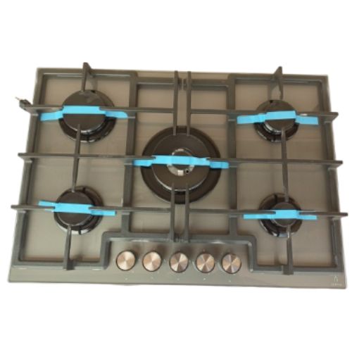 Plaque à gaz encastrable Supra, ED038, 05 foyers, inox, 60x90cm, garantie 6mois