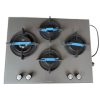 Plaque à Gaz Encastrable Technolux RC078/W 4 Foyers Gris 60 × 60cm Garantie 6 Mois