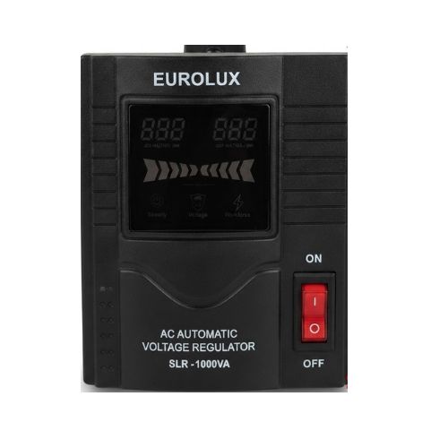 Régulateur de tension Eurolux, 110V-270V, SLR-1000 VA, garantie 6mois