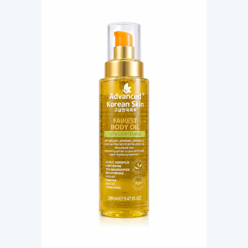 Huile corporelle éclaircissante ADVANCED KOREAN SKIN, 280ml