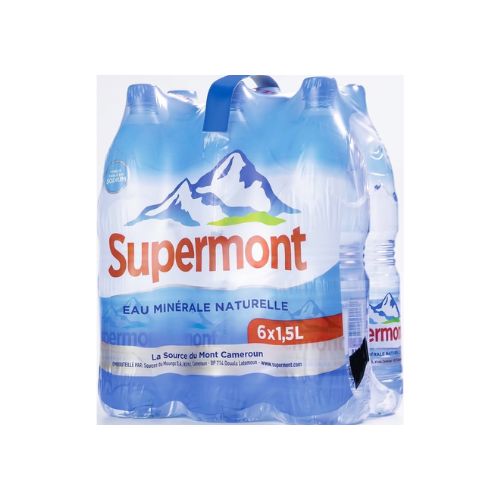 Eau Minérale SUPERMONT Palette de 6x1,5L