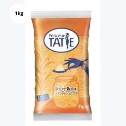 Sucre Roux en Poudre Princesse TATIE 1Kg