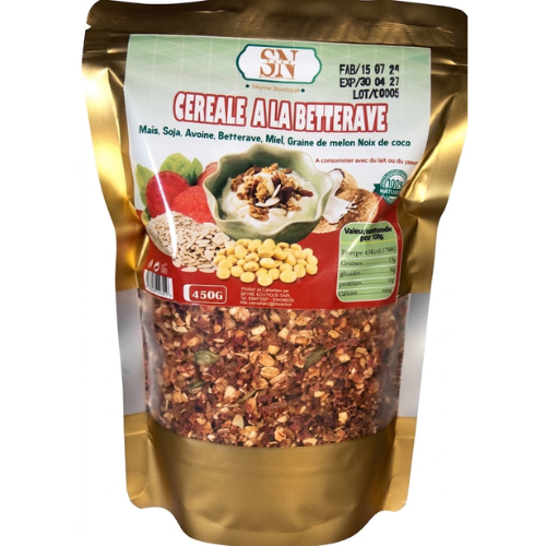 Céréales à la Betterave, SN Food, 450g