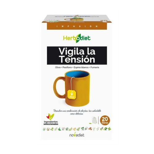Tisane pour Tension Herbodiet NOVADIET, 20 sachets