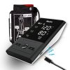 Tensiomètre VitaeChek numérique avec brassard réglable, invite vocale, écran LED HD, détection de rythme cardiaque irrégulier