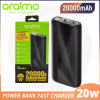 Power Bank ORAIMO avec Écran Digital LED, 20 000 mAh